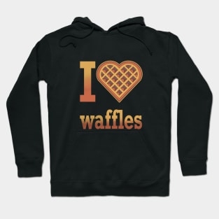 I heart waffles Hoodie